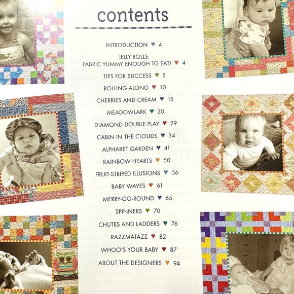 Jelly Babies Quilts From 2-1/2 inch Strips - That Patchwork Place Book - Picture 5 of 6